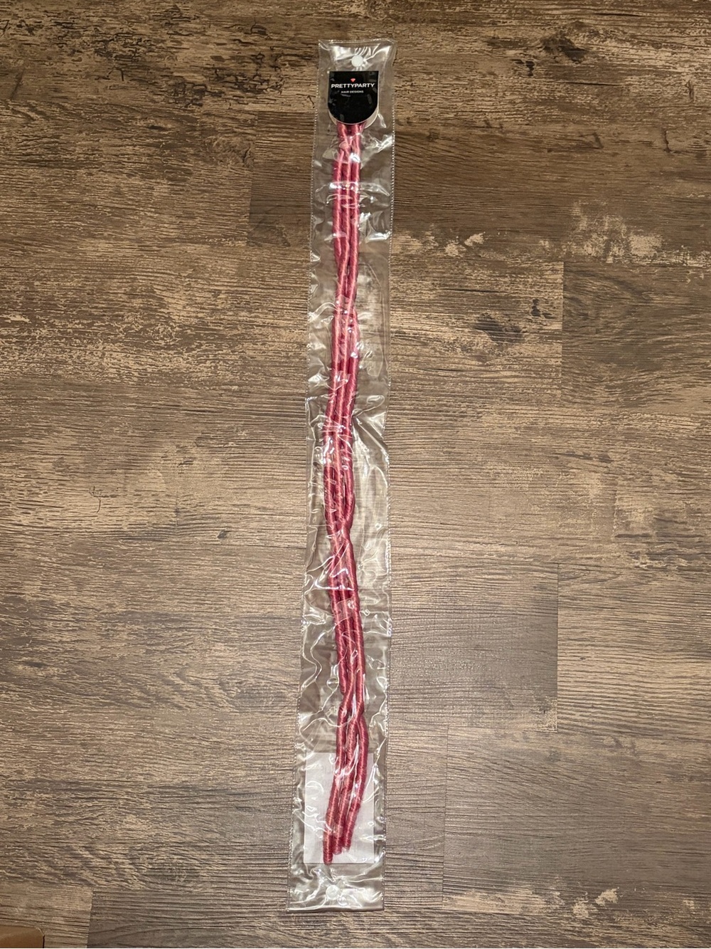 PRETTYPARTY Flamingo Lock Clip Hair Extension